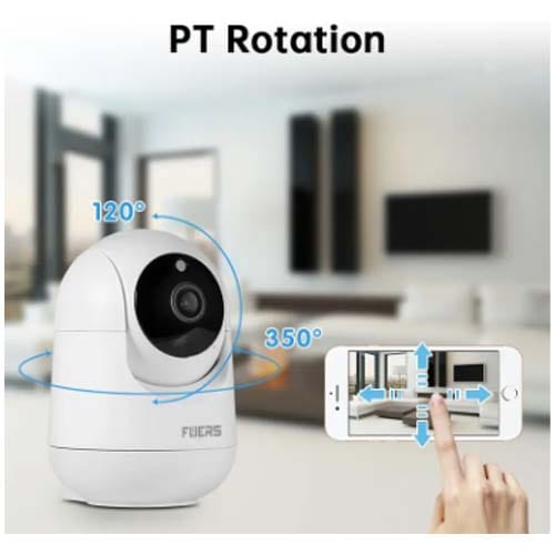 CAMARA IP 3MP PARA INTERIOR CON MOVIMIENTO FUERS TFM3 - Imagen 3