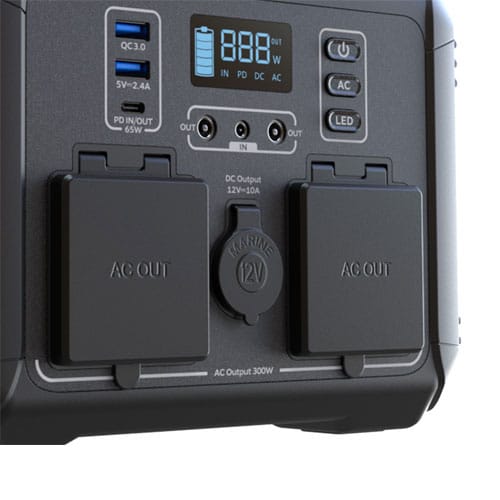 GENERADOR ELECTRICO DE BATERIA LMFP 300 WATTS FORZA FZ-FPP-T302 - Imagen 2