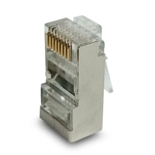 CONECTOR RJ45 PARA CABLE UTP CAT6 APANTALLADO SATRA PLUG RJ45 - Imagen 2