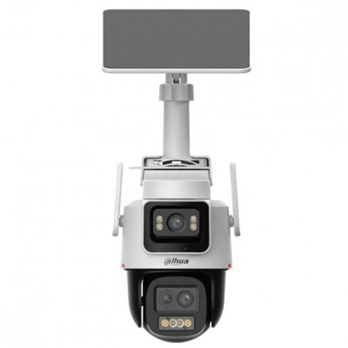 CAMARA IP DOBLE LENTE WIZCOLOR 4G BATERIA + PANEL SOLAR DAHUA IPC-PTS2649C-3E3Z-4GB20