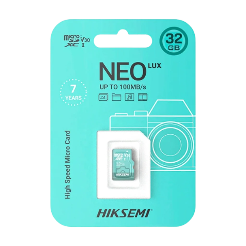 MEMORIA MICRO SD NEO LUX 32GB HIKSEMI HS-TF-D3 32G