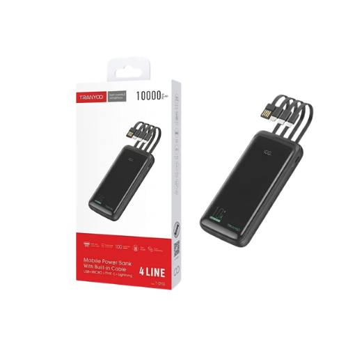 CARGADOR PORTATIL 10000MAH TRANYOO TD10
