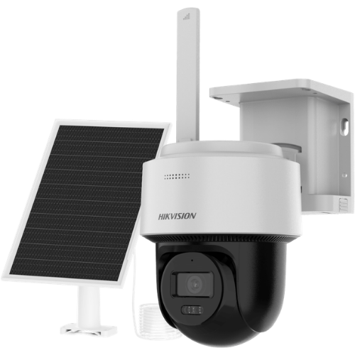 CAMARA DOMO CON PANEL SOLAR 4G DE 4MP 8W/9000 MAH HIKVISION DS-2CFSP4/4G